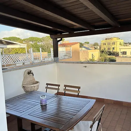 Rooftop Of The Quintili-bilo With Panoramic Terrace Appartement Rome